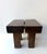 Mid-Century Modern Pair of Massive Wood Stools. Italy, 1960s For Sale - Image 10 of 13