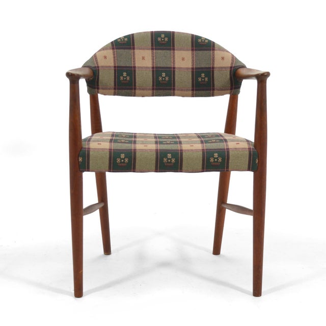 Mid-Century Modern Mid 20th Century Kurt Olsen Model 223 Teak Armchair For Sale - Image 3 of 9