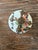 Unusual antique Chinese porcelain trinket or incense box featuring hand-painted polychrome decoration and an elaborate...