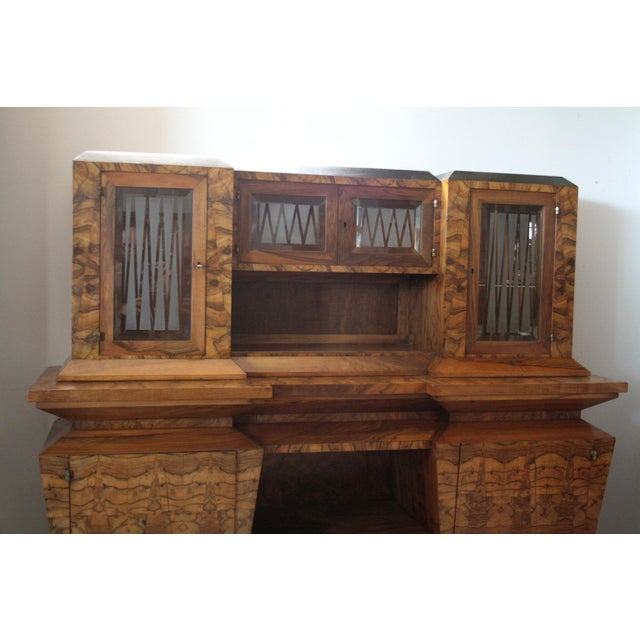 Art Deco Two-Body Sideboard, 1933, Set of 2 For Sale - Image 15 of 18