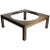 Wood Modern Mastercraft Burl Coffee Table For Sale - Image 7 of 7