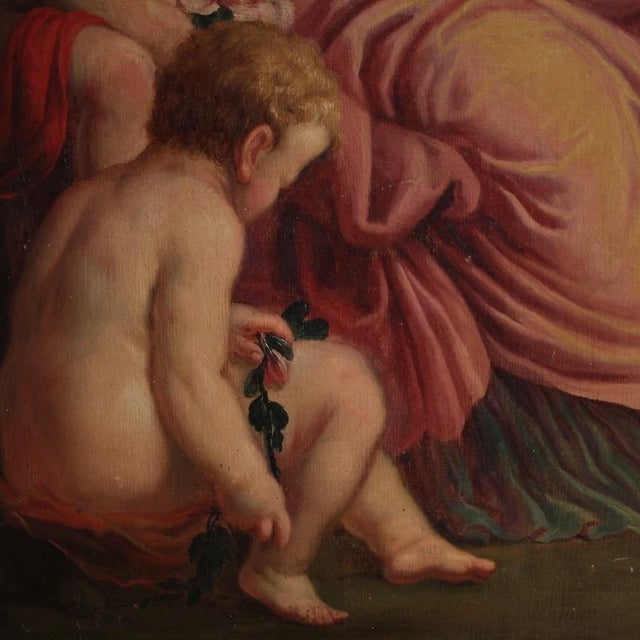After Giuliano Traballesi, Aurora Triumphing Over Night, 1780, Oil Painting on Canvas For Sale - Image 7 of 16