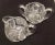 Antique Creamer and Sugar Set American Brilliant Period Cut Glass- a Pair For Sale In Phoenix - Image 6 of 9