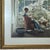 Green Late 20th Century John Sharman at the End of the Porch Framed Impressionist Fine Art Print For Sale - Image 8 of 11