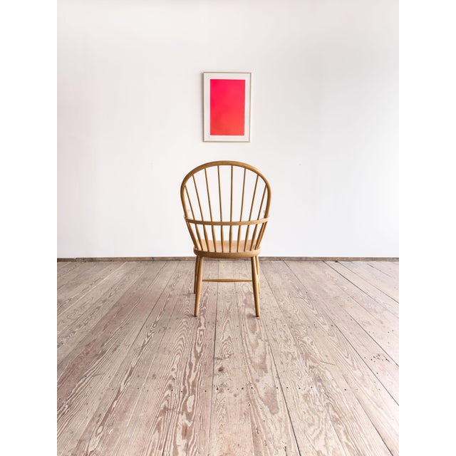 Mid Century CH 18A Chair in Oak by Frits Hennigsen for Carl Hansen For Sale - Image 4 of 18