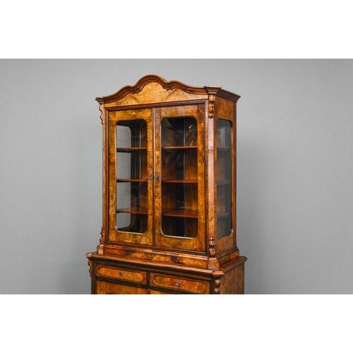 Biedermeier Display Cabinet, 1850s For Sale - Image 15 of 18
