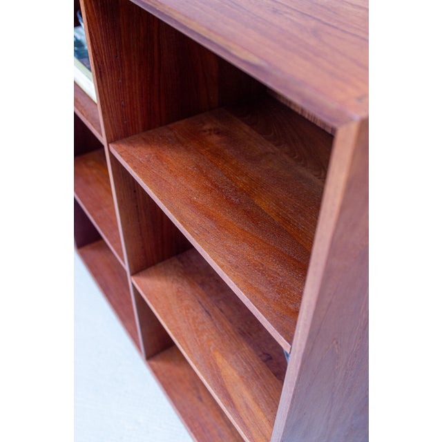 Vintage Danish Teak Bookcase by Peter Hvidt, 1960s For Sale - Image 17 of 18