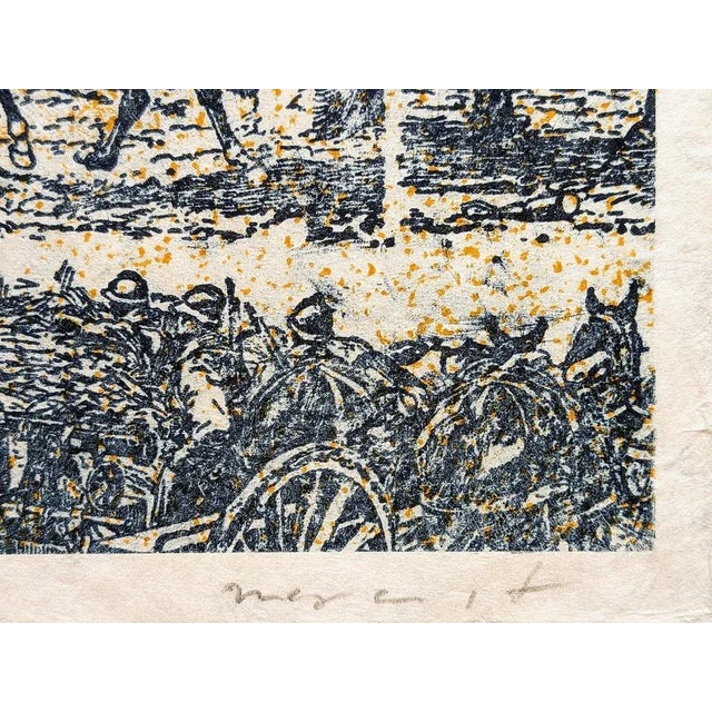 Max ernst (1891-1976), la ballade du soldat, hand-signed colour lithograph on japan paper, 1972 pierre chave, vence, 1972...