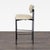 Modern Pottery Barn Maison Leather Bar Stool For Sale - Image 3 of 9
