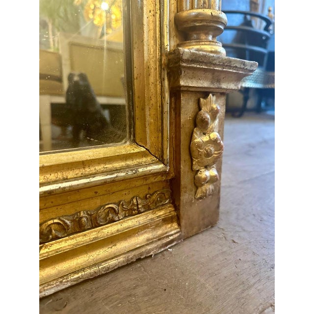 Large English Regency Gilt Pier Mirror, 1820s For Sale - Image 16 of 17