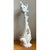 Modern Vintage Italian Floral Hand-Painted Ceramic Cat For Sale - Image 3 of 12