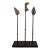 Collection of Three Ancient Roman Bronze Medical Instruments on Custom Museum Mounts For Sale