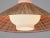 Brown Pendant in Opal Glass, Lamellar Aspen Wood and Brass by Paavo Tynell for Idman, 1950s For Sale - Image 8 of 11