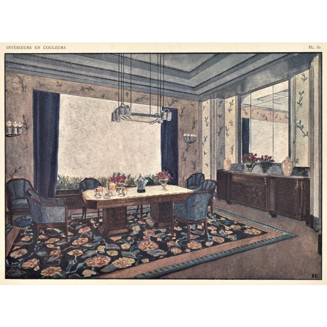 Art Deco Interior Design For Dining Room By Follot
