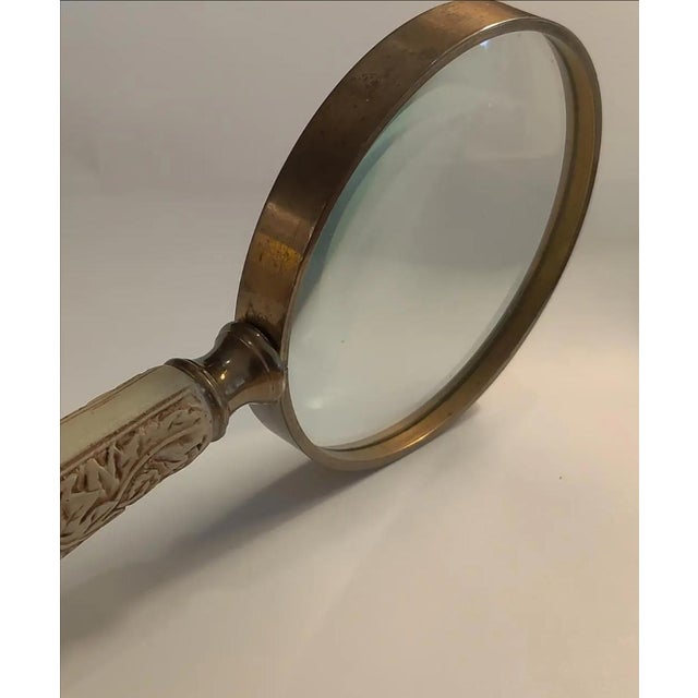 Late 20th Century Vintage Figural Dog Head Magnifying Glass For Sale - Image 5 of 13