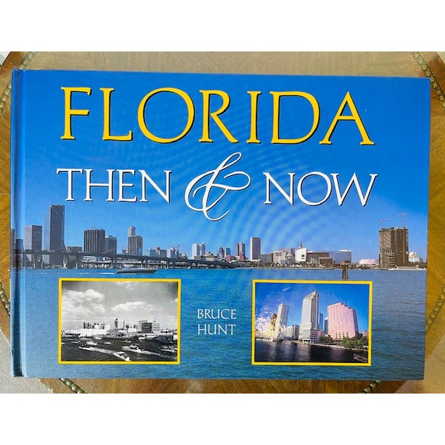 Blue Florida Then & Now, Hardcover Coffee Table Book For Sale - Image 8 of 8