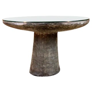 West African Table Malinke in Native Wood For Sale