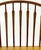 Mid Century Solid Oak Bowback Windsor Armless Bench Settee For Sale In Atlanta - Image 6 of 10