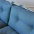 c. 1970s. USA. Reupholstered in checkered navy fabric. Chrome frame. This piece is attributed to the mentioned...