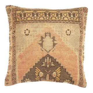 Pasargad DC Vintage Hand Knotted Rug Turkish Pillow For Sale