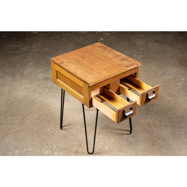c. 1940s/1950s; The Globe-Wernicke Co. Ltd. - Cincinnati, OH Vintage wooden card catalog. This piece, manufactured by...