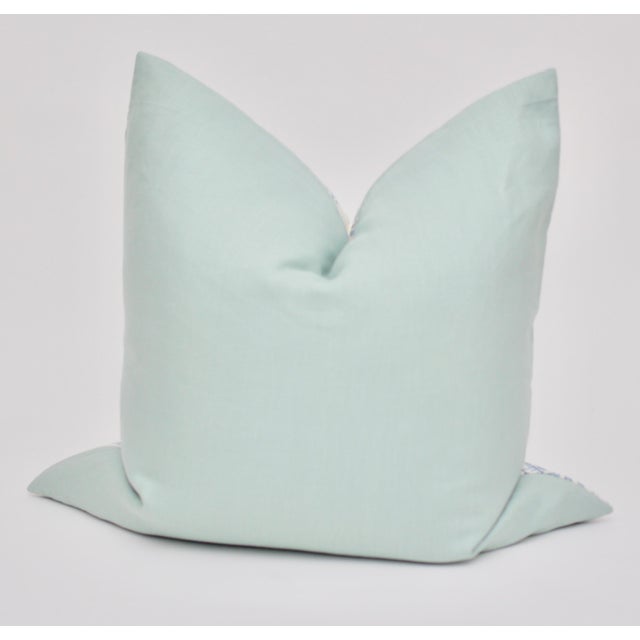 Beautifully handmade 24" Square "Clermont" pillow from Bassett McNab Company. Features a gorgeous linen backing from...