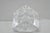 Glass Vintage Waterford Crystal Glass Diamond Shaped Meridian Small Desk Clock For Sale - Image 7 of 11