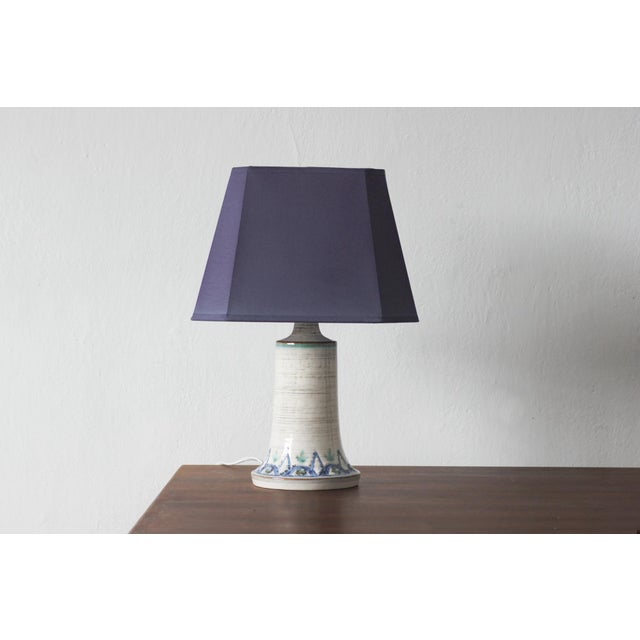 Ceramic Vintage Ceramic Table Lamp from Søholm, Denmark, 1960s For Sale - Image 7 of 7