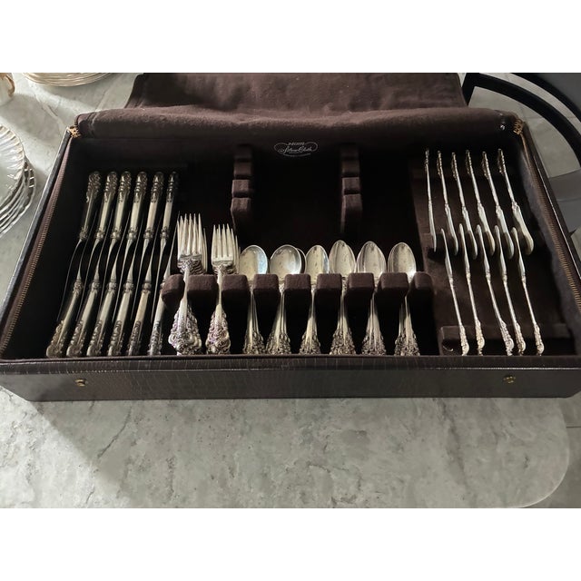 This pattern was introduced in 1941 known for its ornate scrolls and Baroque style. It has been in my family for 70+...