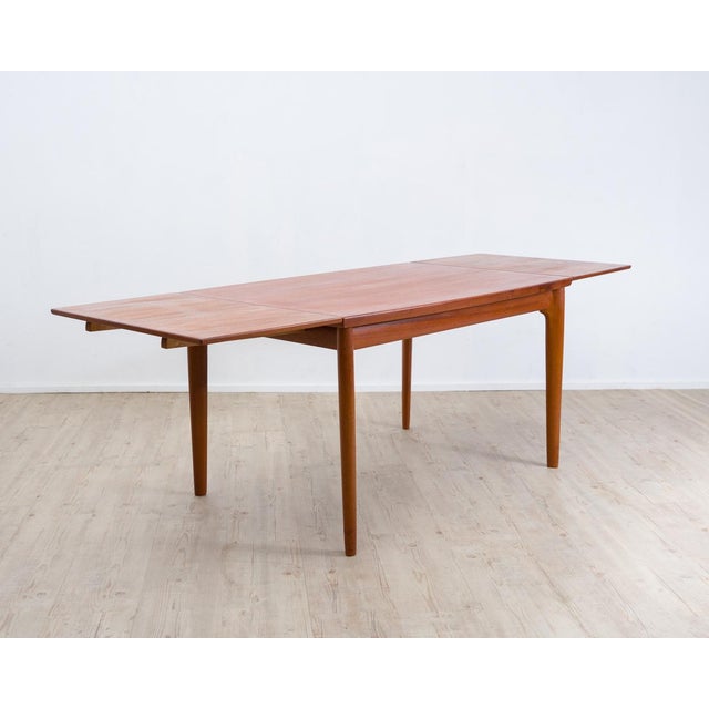 Teak Dining Table by Grete Jalk for Glostrup, Denmark, 1960s For Sale - Image 6 of 14