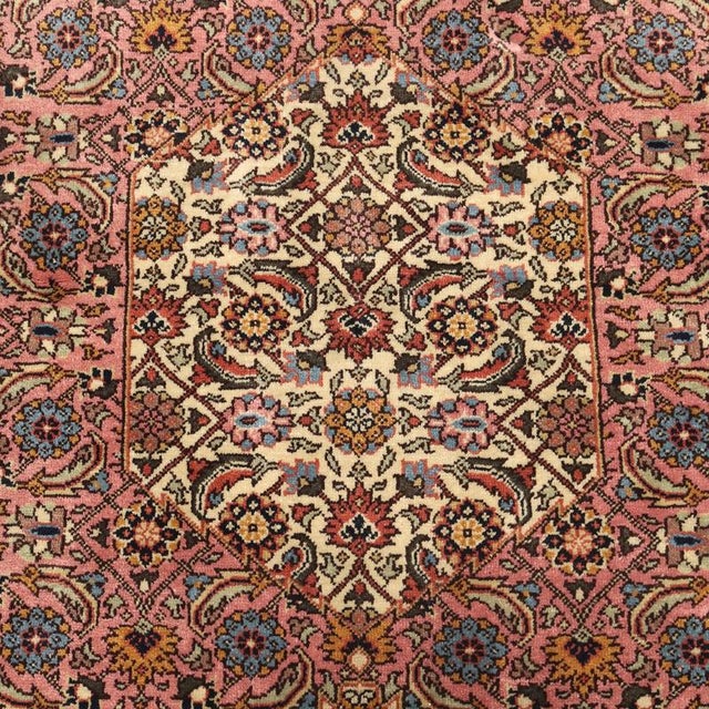 Tabriz Rug in Cotton and Wool For Sale - Image 4 of 8