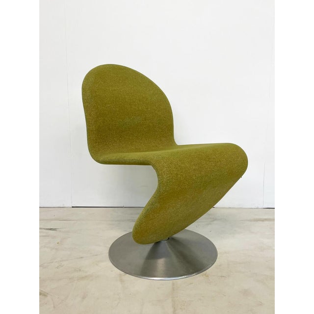 Mid-Century Modern System 123 Chair attributed to Verner Panton, Denmark, 1973 For Sale - Image 6 of 12