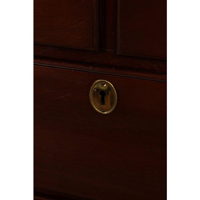 Link Taylor Chippendale Style Mahogany Chest on Chest For Sale - Image 10 of 18