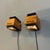 1970s Cubism Wall Lamps attributed to Claus Bolby for Cebo Industri, 1970, Set of 2 For Sale - Image 5 of 15