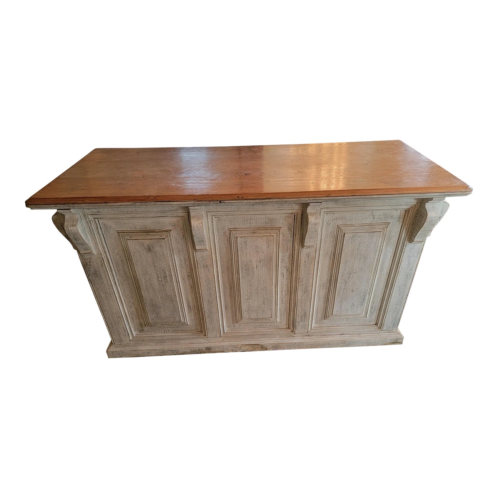 Antique Counter or Bar From England | Chairish