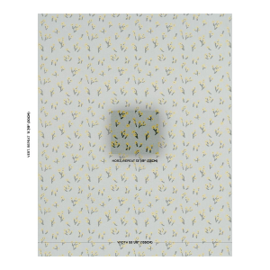 Schumacher X Caroline Z Hurley Rosie Posy Fabric In Sky