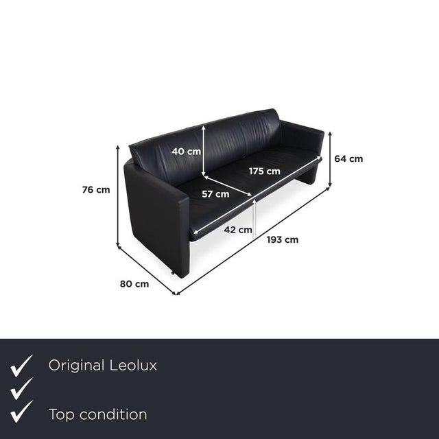 The Leolux three-seater sofa is one of those design classics that simply doesn't age. This three-seater offers a stunning...