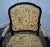 1980s Vintage Carved French Style Bergere Type Chair For Sale - Image 5 of 12
