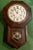 Antique Schoolhouse Style Wall Clock For Sale - Image 4 of 6