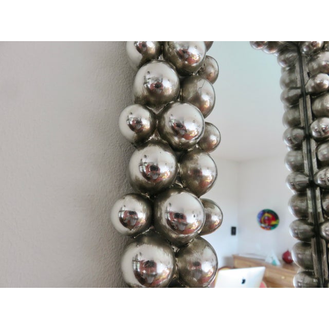 Futuristic Mirror in Chromed Resin in the style of Marcel Wanders, Holland, 1990s For Sale - Image 9 of 14