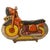 1940s American Amusement Park Motorcycle Motorbike Painted Carousel Carnival Ride For Sale - Image 10 of 12