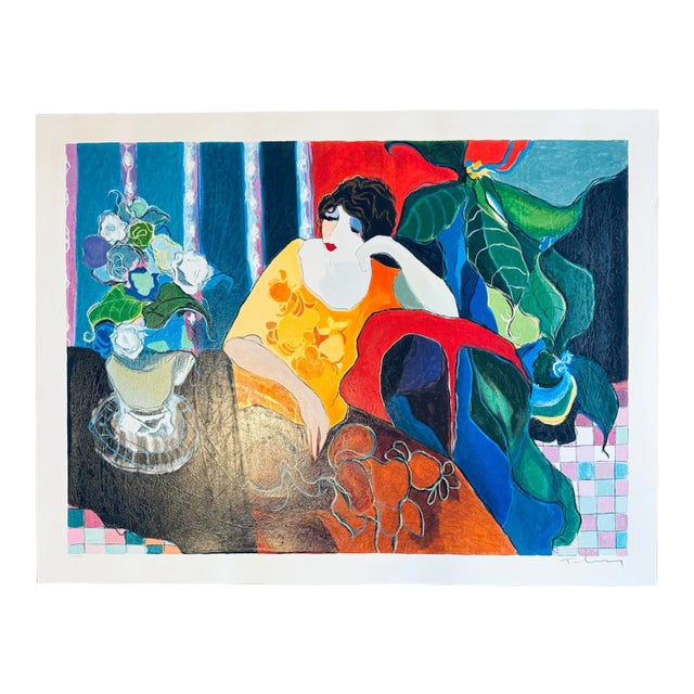 1990s Itzchak Tarkay "Brilliance" Signed Serigraph 247/350 For Sale