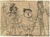 An original 1910s pen & ink drawing, G. Cervelli, William Tell Trio (Trio de Guillaume Tell) Satirical Cartoon.A fabulous...