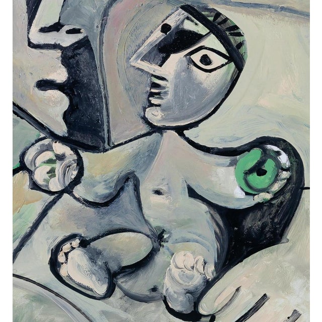 Mère et Son Enfant Poster after Pablo Picasso For Sale - Image 4 of 6