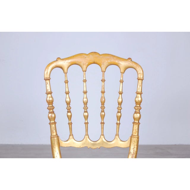 Golden Chiavari Chair, Early 1900s For Sale - Image 12 of 16