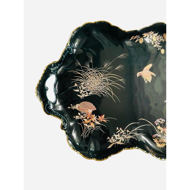1980s Vintage Capeans Porcelana Espana Platter For Sale - Image 5 of 7