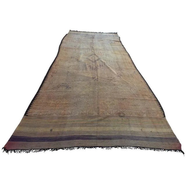 Moroccan Vintage Berber Tribal Rug, 1960 For Sale - Image 13 of 13