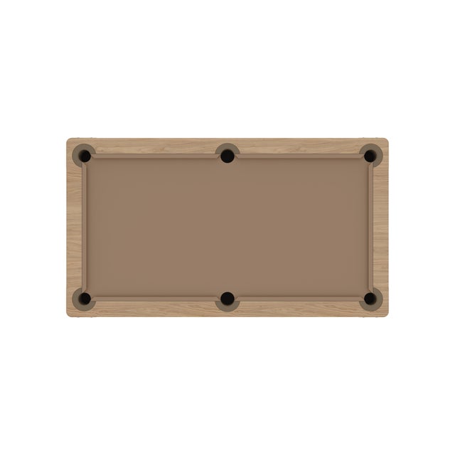 Morley Pool Table by Wood Tailors Club, Set of 2 For Sale - Image 17 of 18