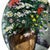 "Meadow Flowers in Brown Vase" Contemporary Installation of Ceramic Plates and Oil on Canvas - Set of 7 For Sale - Image 12 of 15
