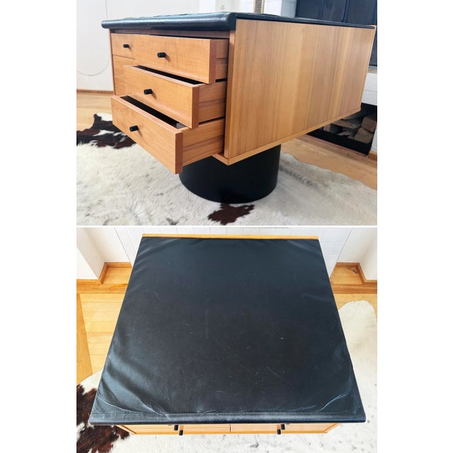 Sesamo Pop Up Desk / Secretary by Gianfranco Frattini for Bernini, 1981 For Sale - Image 11 of 13